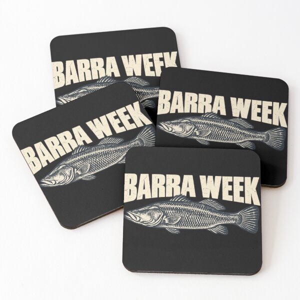 Item preview, Barra Week Barramundi Fishing Retro Distressed designed and sold by Yellowriversss.