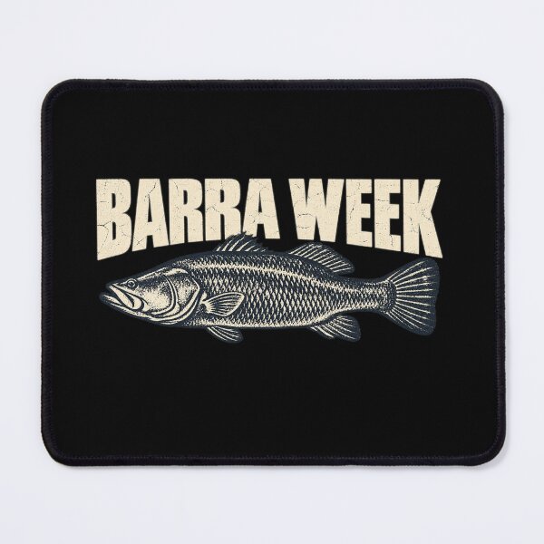 Item preview, Barra Week Barramundi Fishing Retro Distressed designed and sold by Yellowriversss.