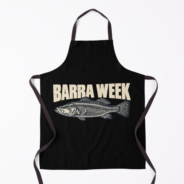 Item preview, Semana de la Barramundi Pesca de Barramundi Estilo Retro Desgastado designed and sold by Yellowriversss.
