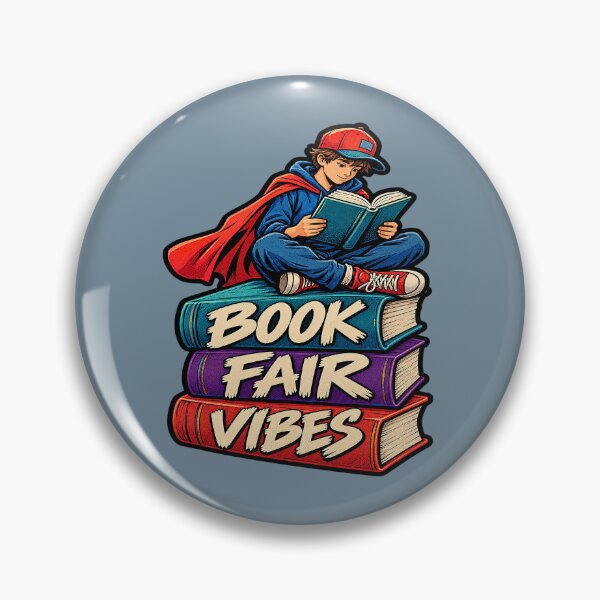 Item preview, Book Fair Vibes – Book Lover Boy Reading. designed and sold by Endless7Art.