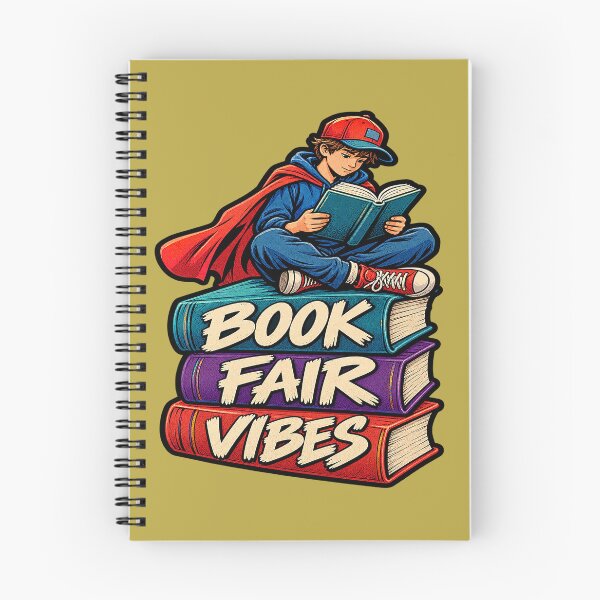 Item preview, Book Fair Vibes – Book Lover Boy Reading. designed and sold by Endless7Art.