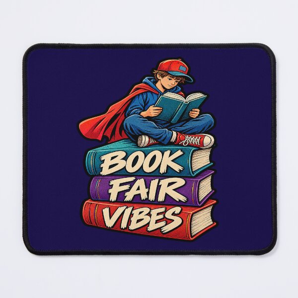 Item preview, Book Fair Vibes – Book Lover Boy Reading. designed and sold by Endless7Art.