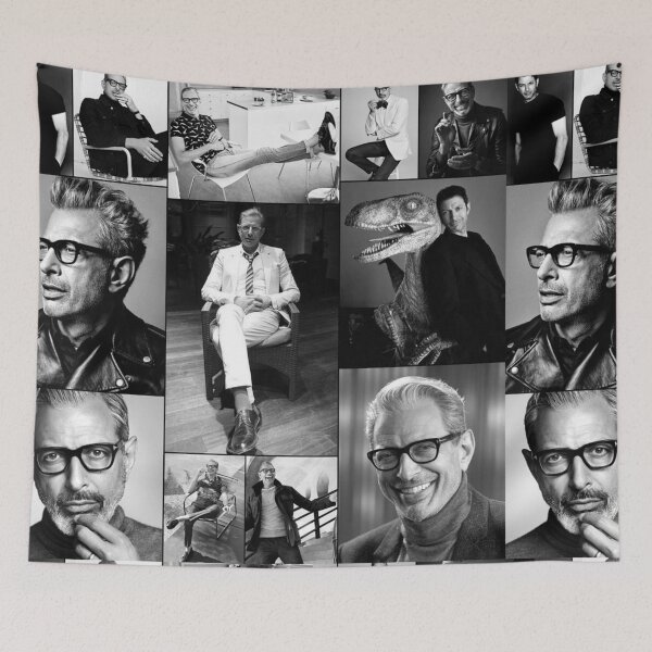 Item preview,  Jeff Goldblum Collage designed and sold by pixelartshop4r.
