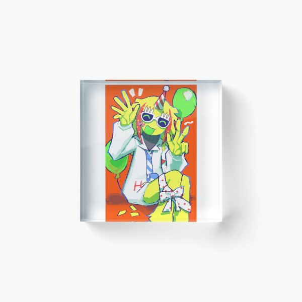 Item preview, Yellow Party Scientist Character designed and sold by kaleidoscopese.