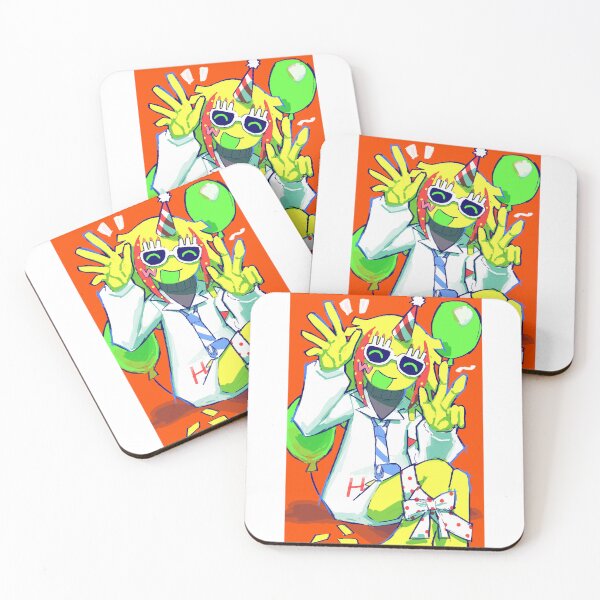 Item preview, Yellow Party Scientist Character designed and sold by kaleidoscopese.