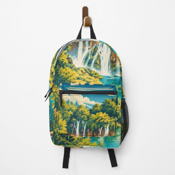 Item preview, Plitvice Lakes Croatia Travel Artwork created from my photography. designed and sold by Andiamo-Amigos.