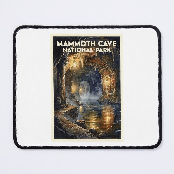 Item preview, Mammoth Cave National Park Kentucky Vintage Watercolor Travel designed and sold by Teelogic.