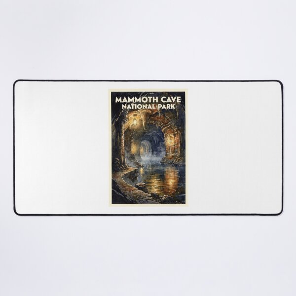 Item preview, Mammoth Cave National Park Kentucky Vintage Watercolor Travel designed and sold by Teelogic.