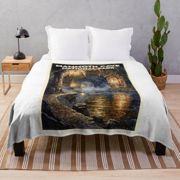 Item preview, Mammoth Cave National Park Kentucky Vintage Watercolor Travel designed and sold by Teelogic.