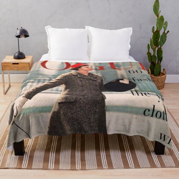 Item preview, Vogue Magazine Cover Vintage Girls Ladies Women Wall Art Poster Print Tee Cushion Mug Shirt designed and sold by Cool Robot Bro..