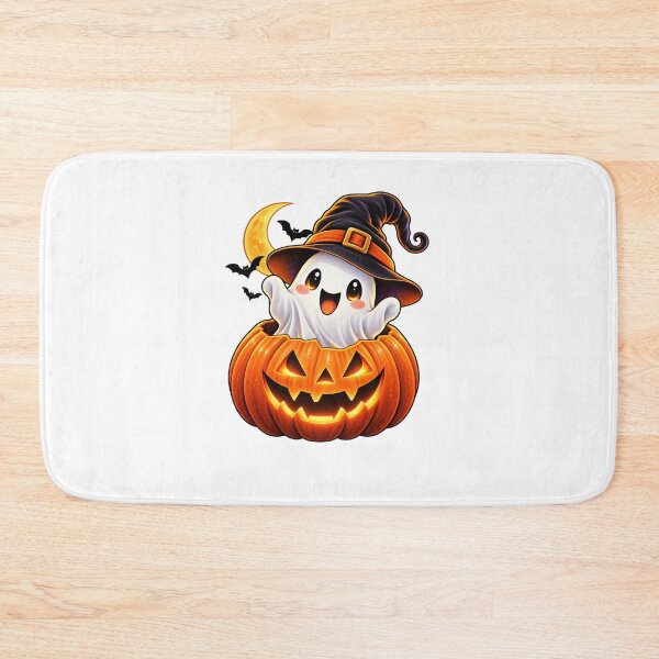 Item preview, Cute Halloween Ghost Pumpkin Witch designed and sold by RAYOUS.