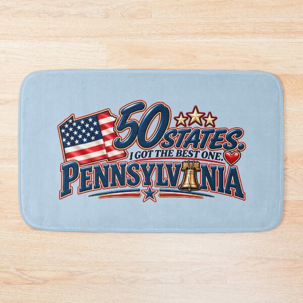 Item preview, 50 States I Got the Best One – Pennsylvania Pride designed and sold by HO•Designs.