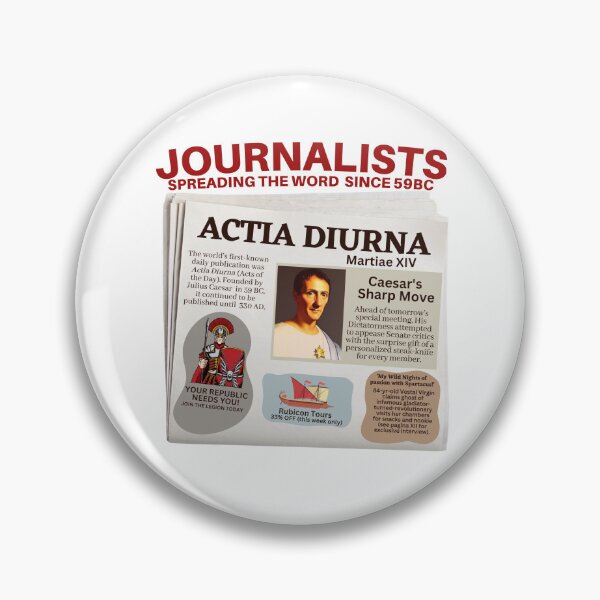 Item preview, Journalists: Spreading the word since 59BC designed and sold by ForWriters.