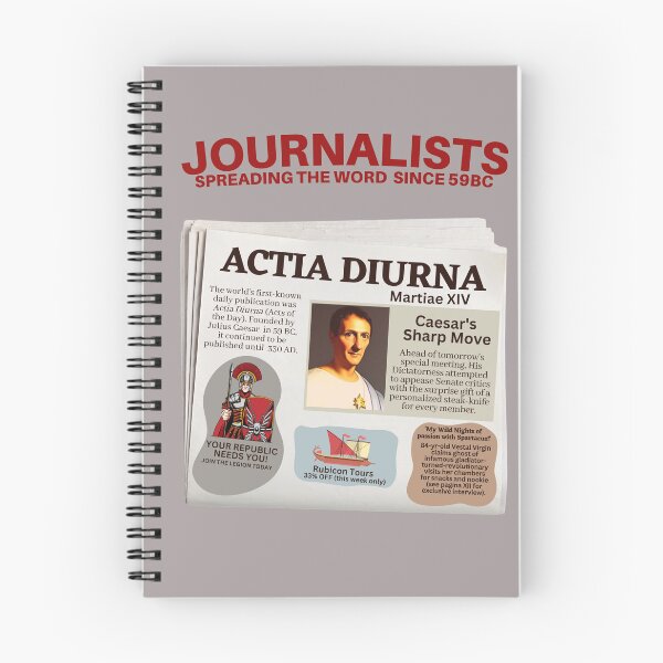 Item preview, Journalists: Spreading the word since 59BC designed and sold by ForWriters.