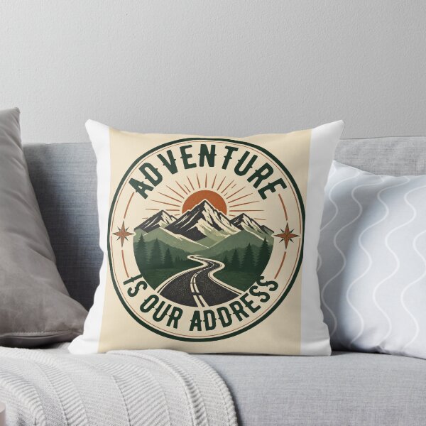 Item preview, Adventure is our address designed and sold by porchswings.
