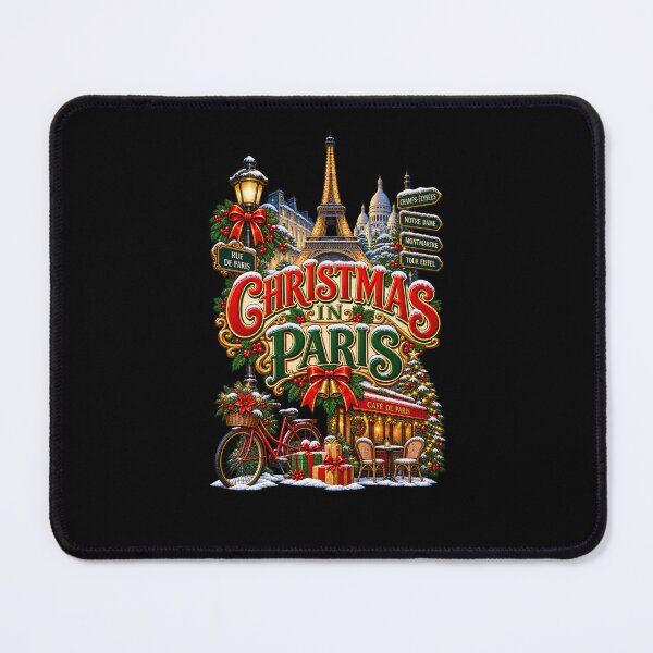 Item preview, Vintage Paris Christmas designed and sold by RockitBaby.