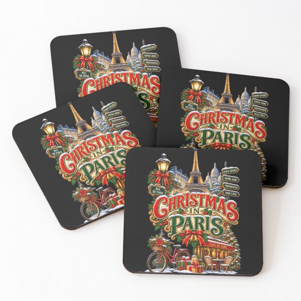 Item preview, Vintage Paris Christmas designed and sold by RockitBaby.