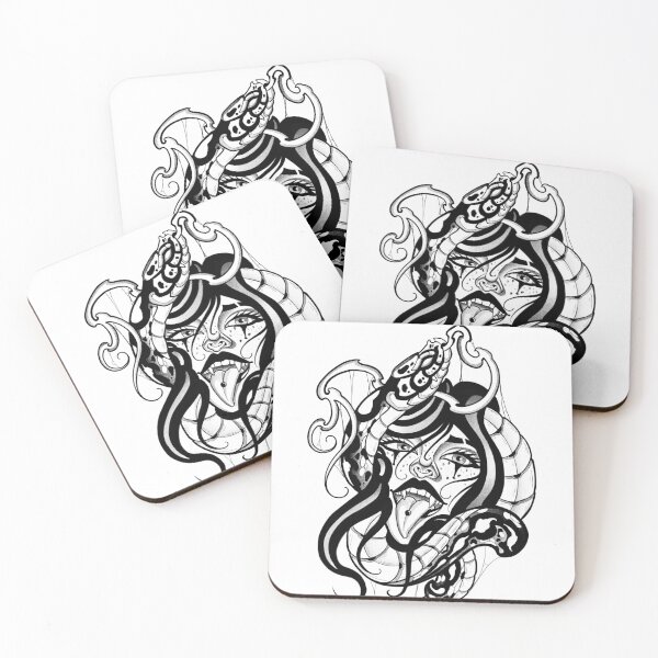 Item preview, Mujer serpiente art nouveau  designed and sold by 7Delamancha.