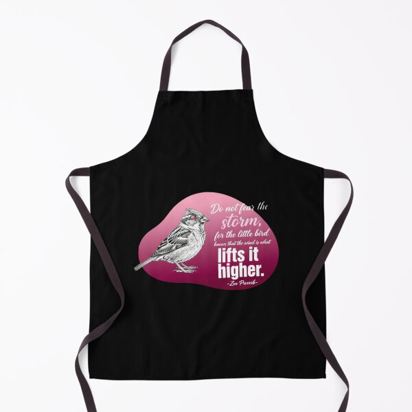 Item preview, Do Not Fear The Storm For The Little Bird Knows That The Wind Is What Lifts It Higher - Zen Proverb designed and sold by Vibe-Vary.