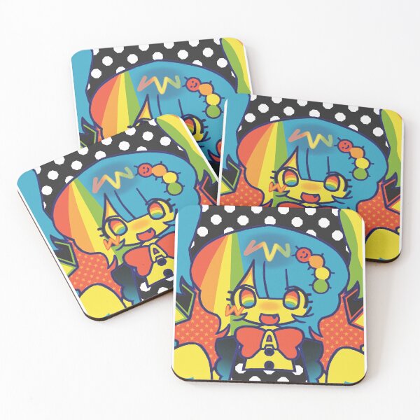 Item preview, Rainbow Hair Insect Girl designed and sold by kaleidoscopese.