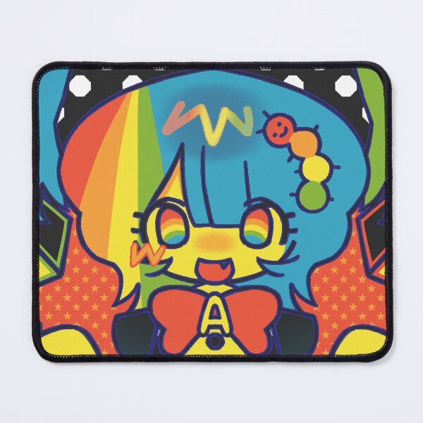 Item preview, Rainbow Hair Insect Girl designed and sold by kaleidoscopese.