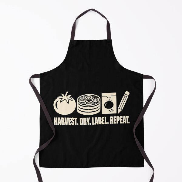Item preview, Harvest Dry Label Repeat Seed Saving Garden Humor designed and sold by DreamLayerStudio.