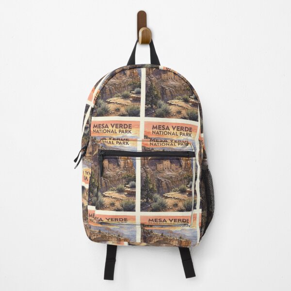 Item preview, Mesa Verde National Park Colorado Vintage Watercolor Travel designed and sold by Teelogic.