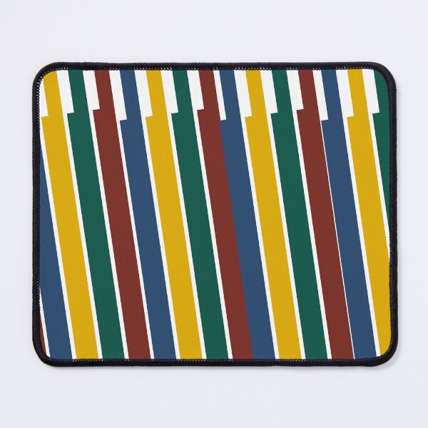 Item preview, Diagonal Stepped Spectrum Lines Abstract Geometric Pattern designed and sold by LensDyn™.