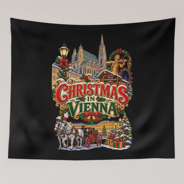 Item preview, Vintage Vienna Christmas designed and sold by RockitBaby.