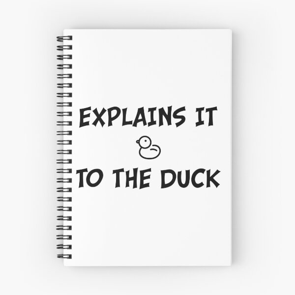 Item preview, Explains It to The Duck Programming Gift designed and sold by ScienceCorner.