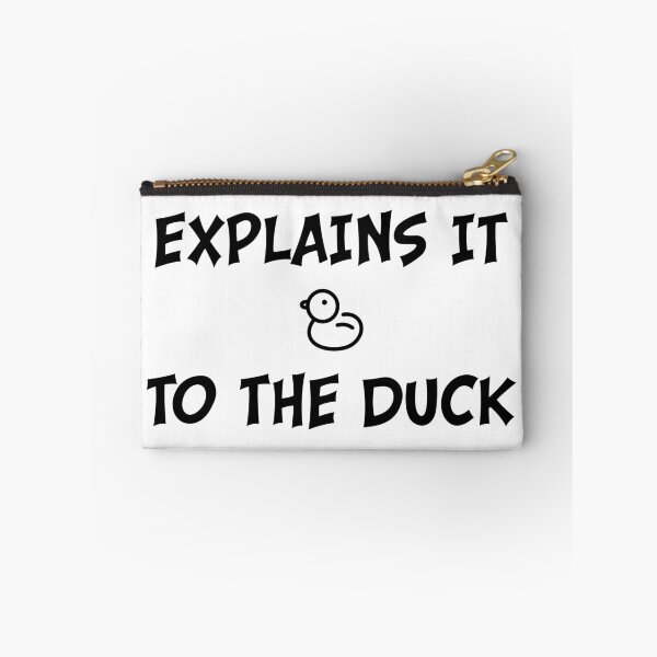 Item preview, Explains It to The Duck Programming Gift designed and sold by ScienceCorner.