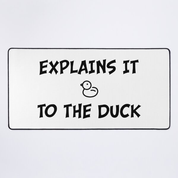 Item preview, Explains It to The Duck Programming Gift designed and sold by ScienceCorner.