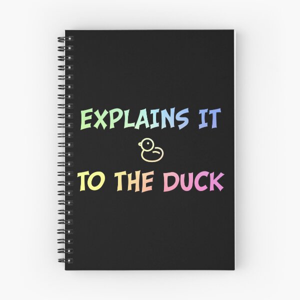Item preview, Explains It to The Duck Programming Gift designed and sold by ScienceCorner.