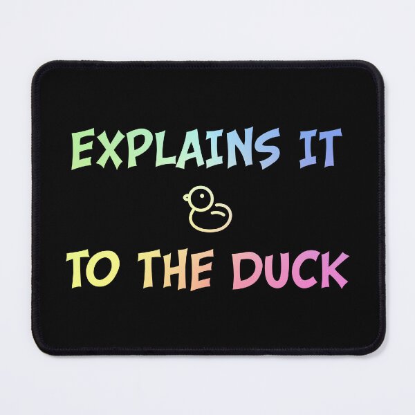 Item preview, Explains It to The Duck Programming Gift designed and sold by ScienceCorner.