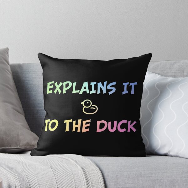Item preview, Explains It to The Duck Programming Gift designed and sold by ScienceCorner.