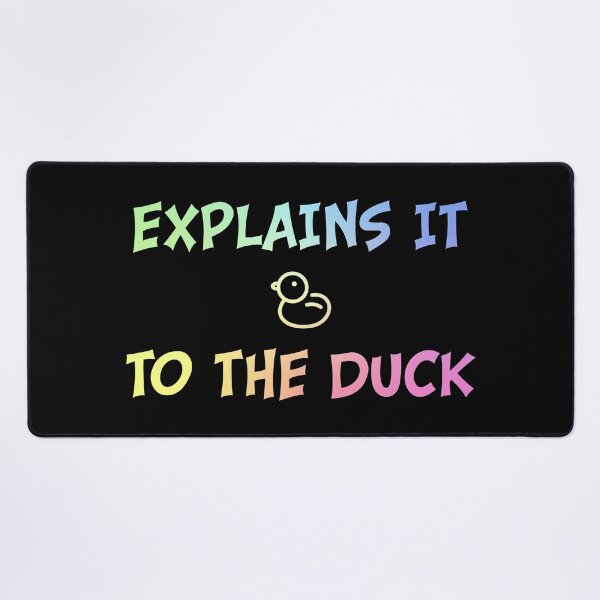 Item preview, Explains It to The Duck Programming Gift designed and sold by ScienceCorner.