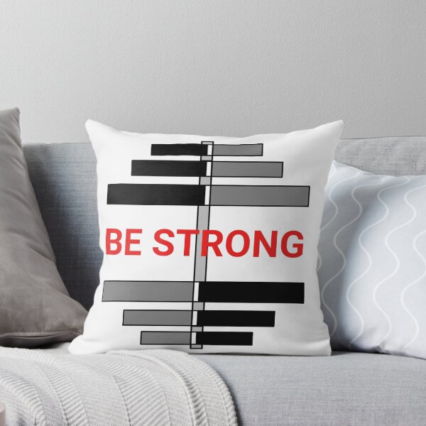 Item preview, Be Strong Dumbbell Weightlifting Gym Motivation Graphic designed and sold by Dzulo.