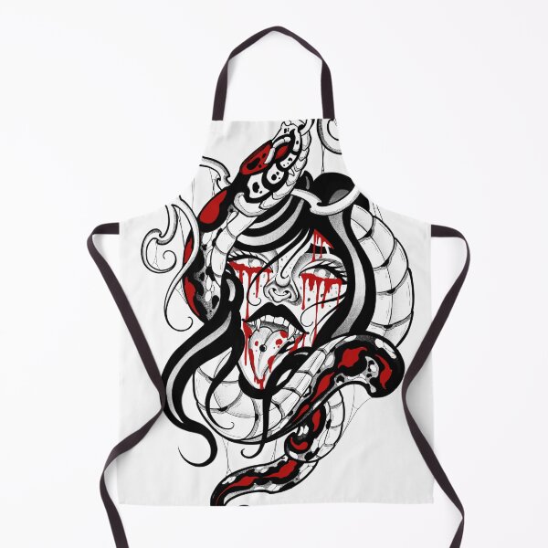 Item preview, Woman snake blood art nouveau designed and sold by 7Delamancha.