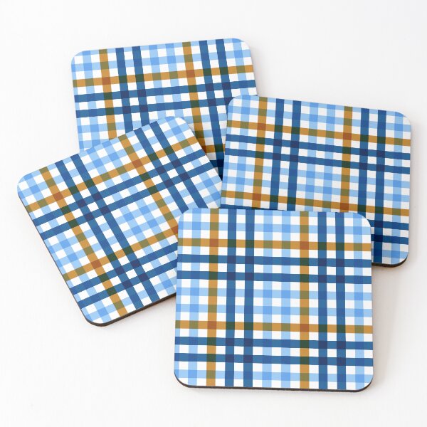 Item preview, Gingham - Calm Blue designed and sold by Beatitudes Design.