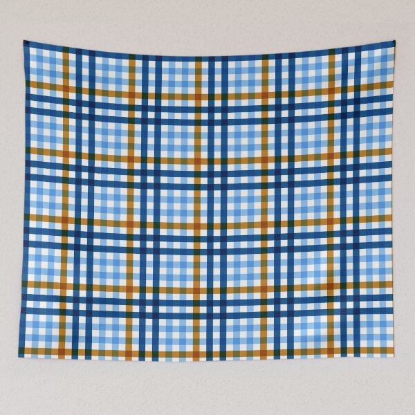Artikelvorschau, Gingham - Ruhiges Blau entworfen und verkauft von Beatitudes Design.