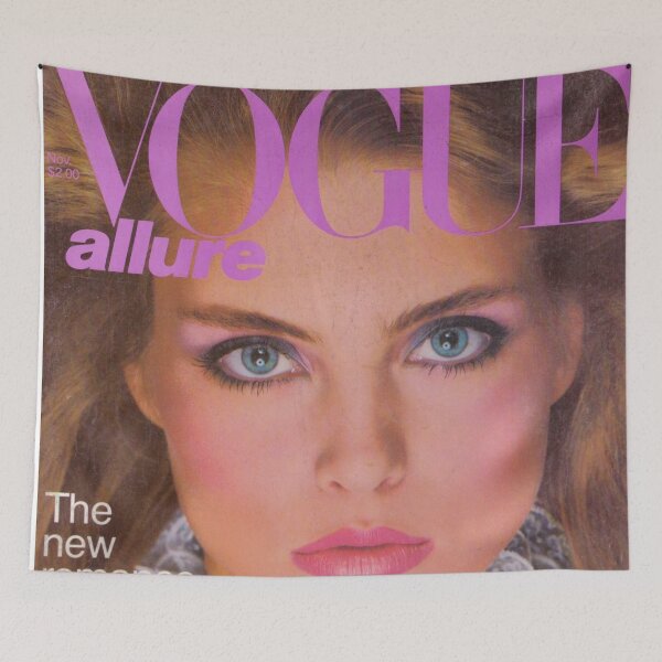 Item preview, Vogue Magazine Cover Vintage Girls Ladies Women Wall Art Poster Print Tee Cushion Mug Shirt designed and sold by Cool Robot Bro..