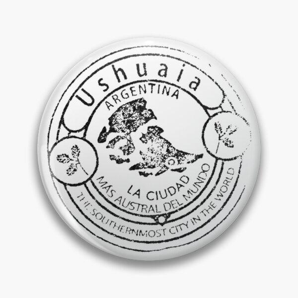Item preview, Postage Stamp Passport Ushuaia Argentina End of the World designed and sold by Srta  Margarita.