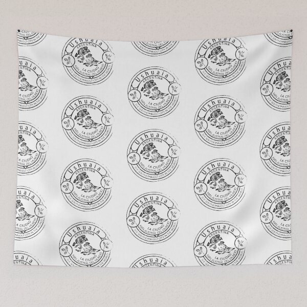 Item preview, Postage Stamp Passport Ushuaia Argentina End of the World designed and sold by Srta  Margarita.