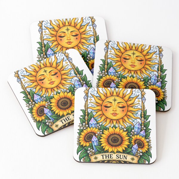 Item preview, The Sun Tarot Card designed and sold by DarkMoonSiren.