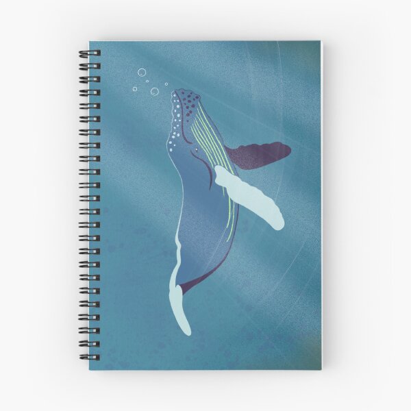 Item preview, Whale Swimming in the Ocean  designed and sold by raelia.