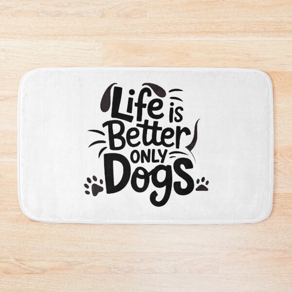 Item preview, Life Is Better Only Dogs designed and sold by DegiXblooms.