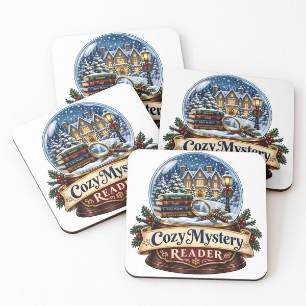 Item preview, Cozy Mystery Reader Snowglobe designed and sold by Lori Winslow Designs.