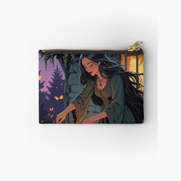 Item preview, Firefly Cauldron – Cottagecore Halloween Witch designed and sold by Deezyned.