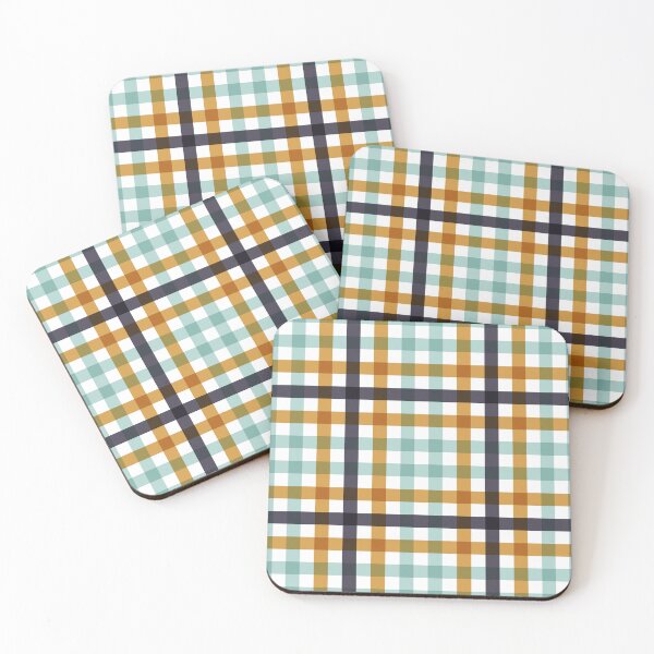 Item preview, Gingham -  Dew Drop Teal designed and sold by Beatitudes Design.