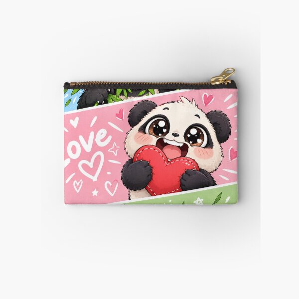 Item preview, Manic Kawaii Panda Triptych designed and sold by Pure Craft.